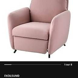 Poltrone: Fauteuil IKEA EKOLSUND rose – Usato da Apples venduto da KimGo 3