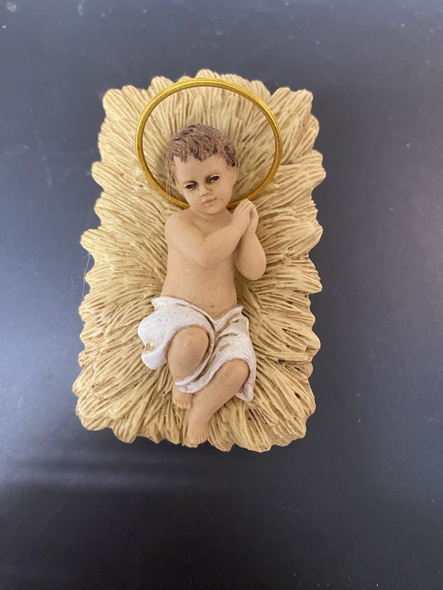 Figuren: Jesus Krippli 7,5x4,5x5cm – Gebraucht aus Seewen SZ von shaky01 2