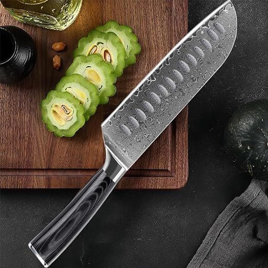 Küchenmesser: Santoku Messer Fleischmesser Scharfe Japanisches Messer – Neu und originalverpackt aus Oberentfelden von ase_sk8n 5