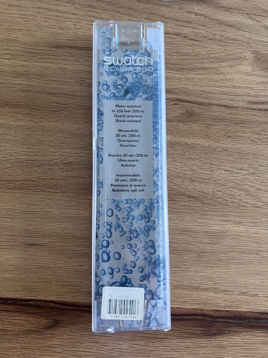 Swatch Uhren: Neue Swatch Scuba 200 Jelly Bubble – Neu und originalverpackt aus Altendorf von ybe_fnz2 1