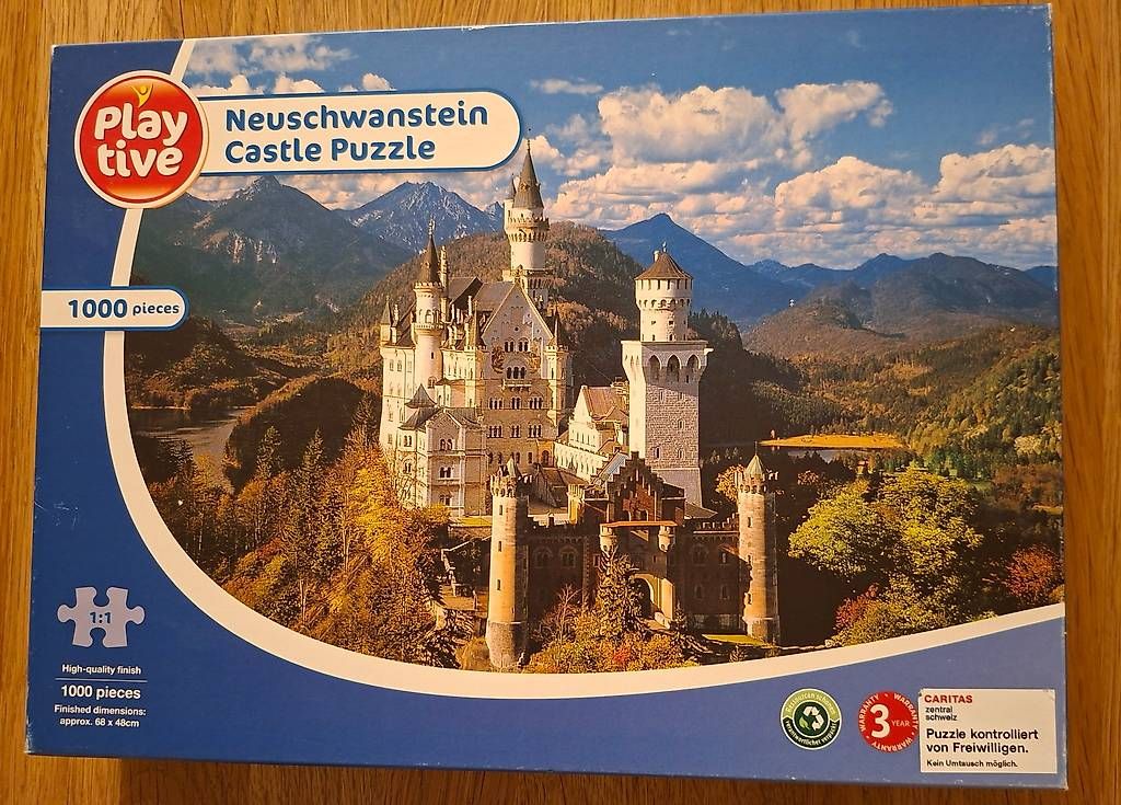 Puzzles: Puzzle Motiv "NEUSCHWANSTEIN" – D'occasion à Kriens par kusi56