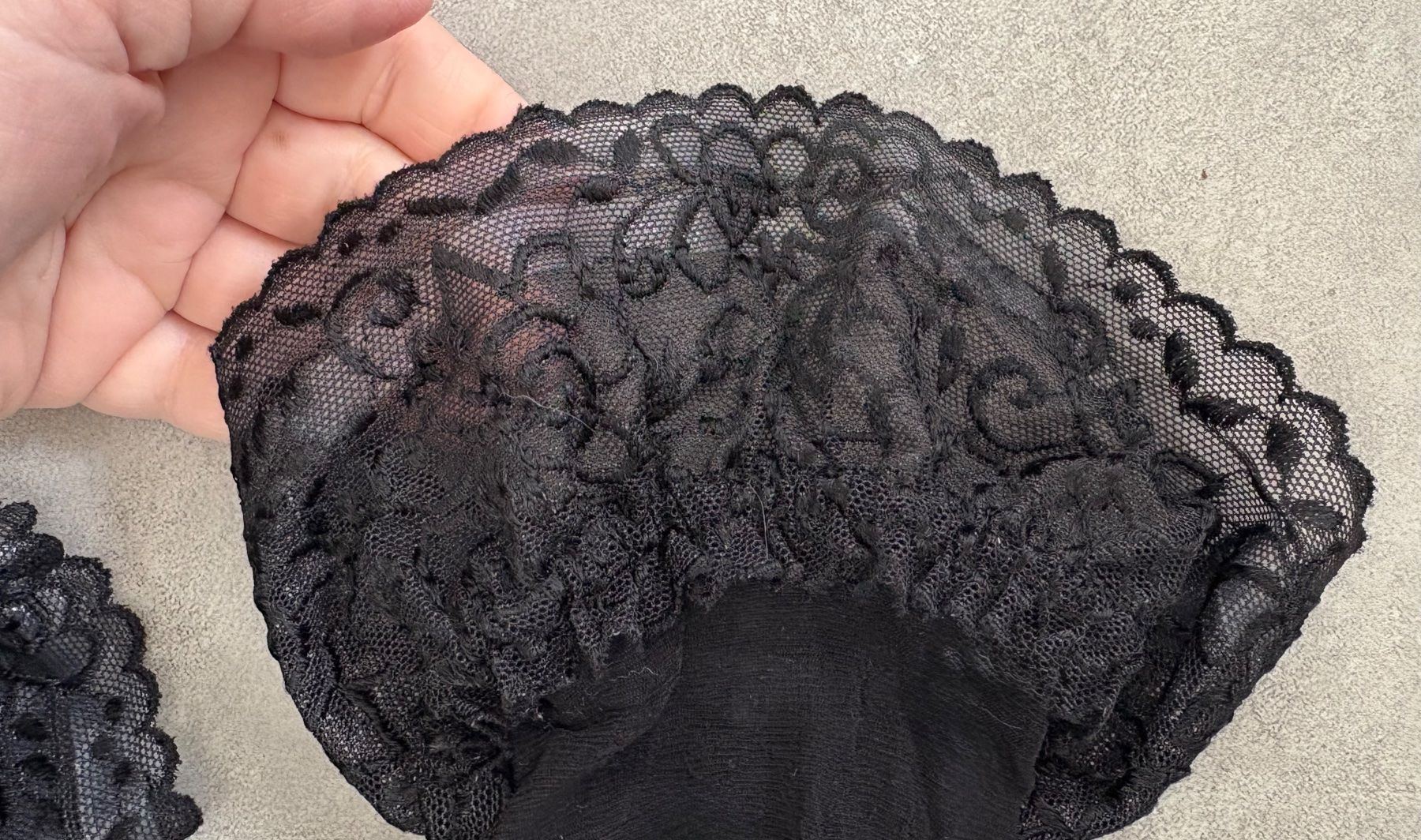 Autres dessous: Halterlose Strümpfe Nylons mit Spitze/Straps Gr.S – D'occasion à Siblingen par Vany_McDougall 2