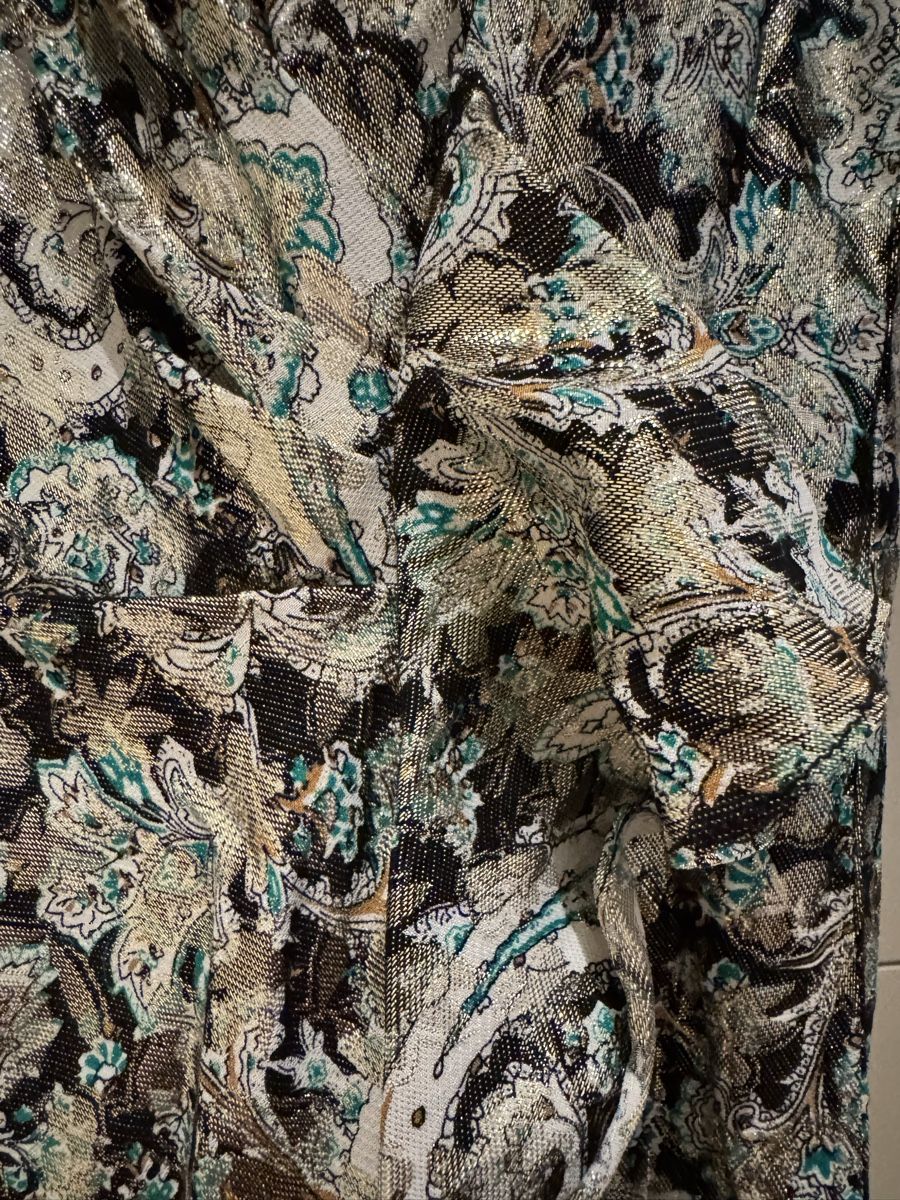 Sandro Kleider: Robe Sandro Paris, taille 38, motif paisley – Neu (gemäss Beschreibung) aus Vandoeuvres von Zoccoli11 4