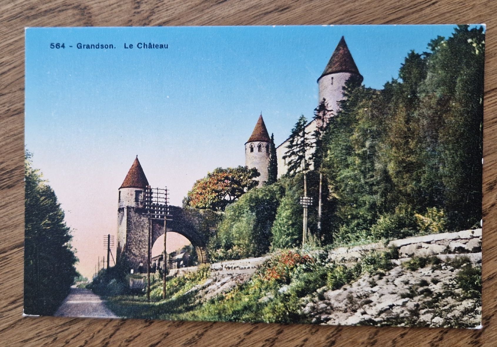 Cartoline postali: Grandson Le Château – Usato da Ebikon venduto da Donar50