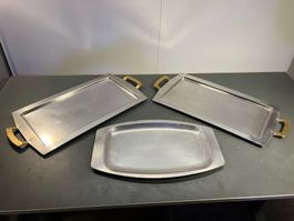 Post. div. Gastro Edelstahl Metzgerbleche ab 1.-