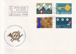 Sonderstempel A. 1118 Knabenschiessen 1968