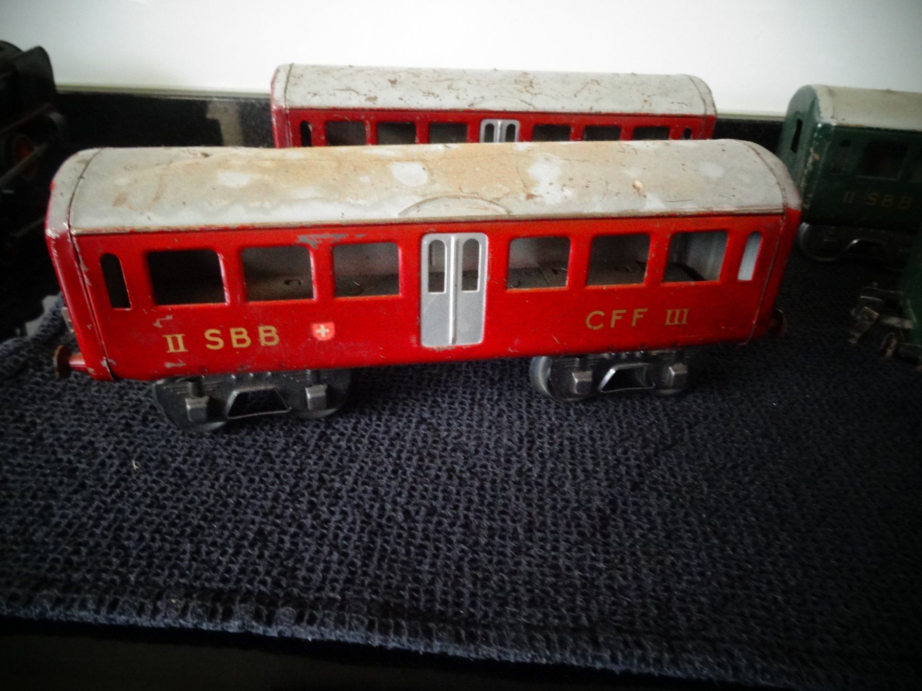 SBB/CFF/FFS Modellini di ferrovie: 4 SBB Wagen Lot – Usato da Neerach venduto da jenny062 1