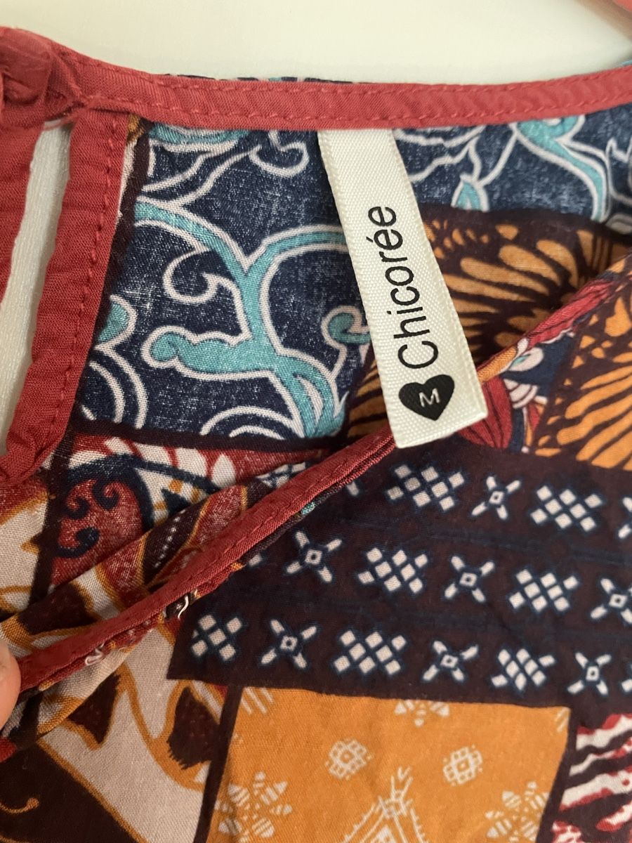 Kleider: Chicoree Sommerkleid Patchwork Muster Grösse M – Gebraucht aus Bern von brup 2