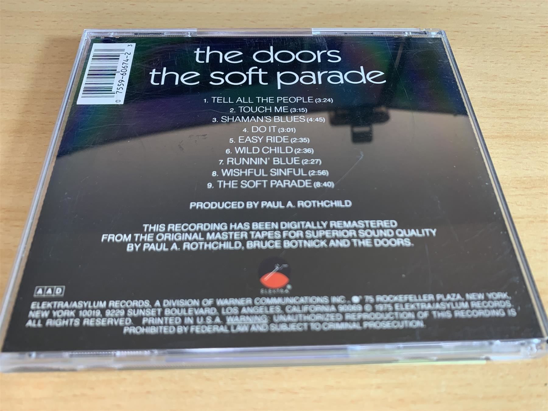 CD: The Doors – The Soft Parade – Usato da Rikon im Tösstal venduto da Alpenmutz 1