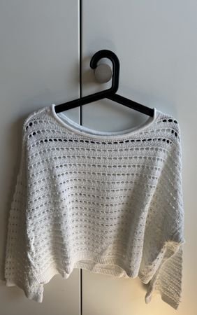 Hollister Strickpullover weiss, Grösse XL guter Zustand