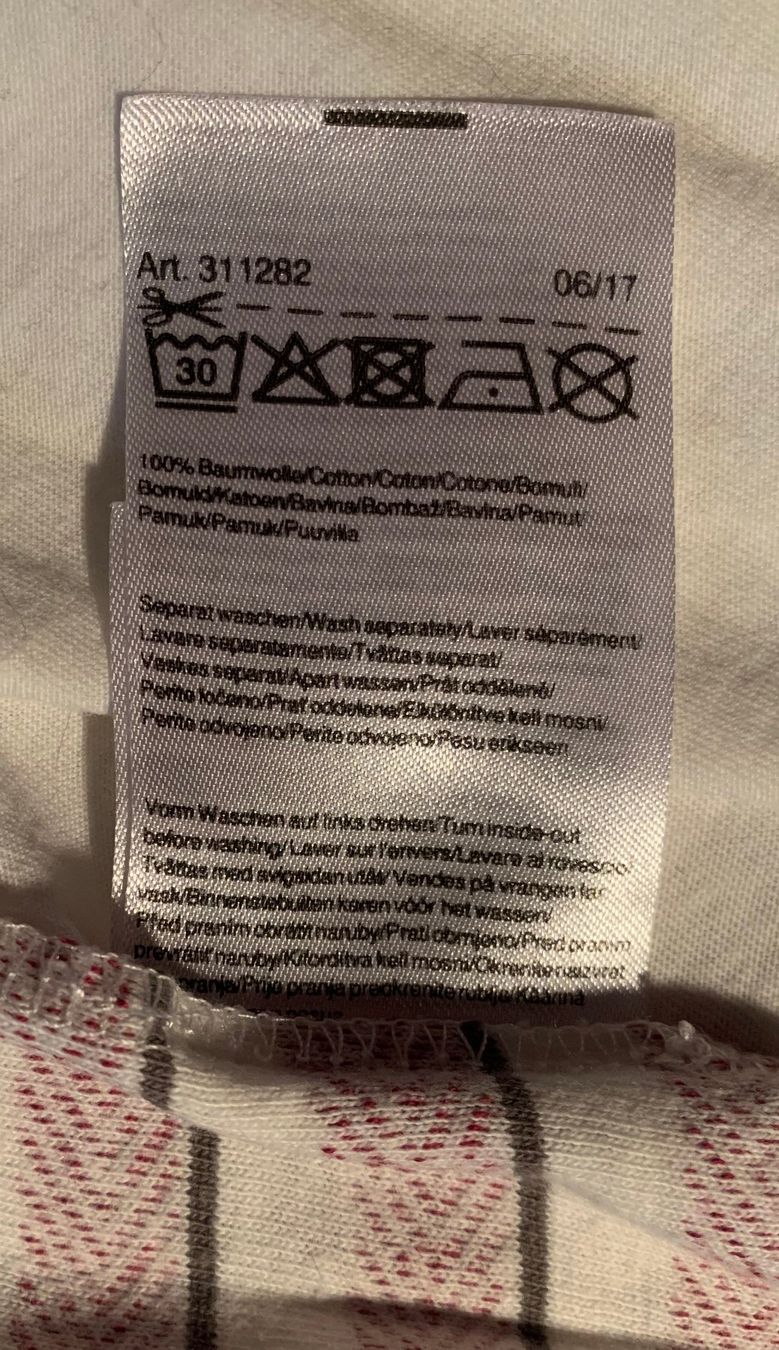 Cecil T-Shirts: Cecil T-Shirt weiss-rot gestreift – Gebraucht aus Zäziwil von kreative-ideen 4
