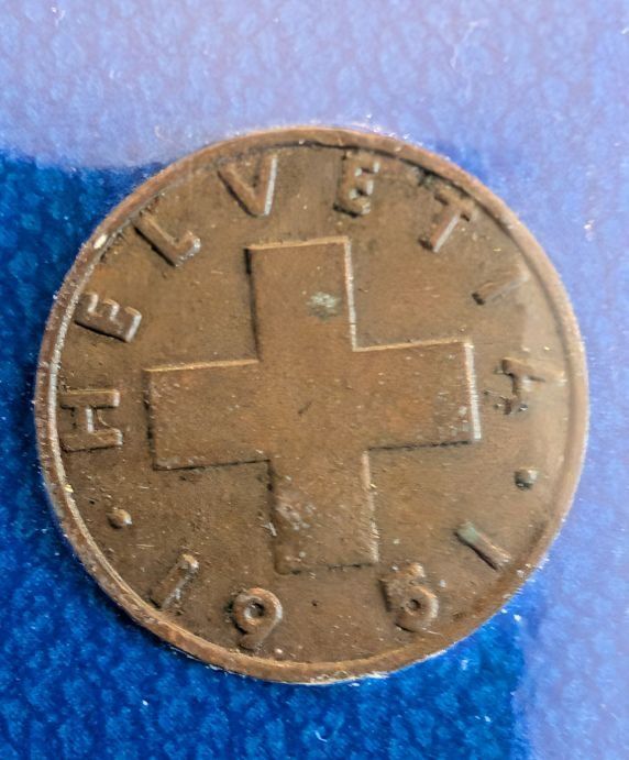 Tutti le monete: 2 Rappen 1951 – Usato da Arch venduto da coinsandmore
