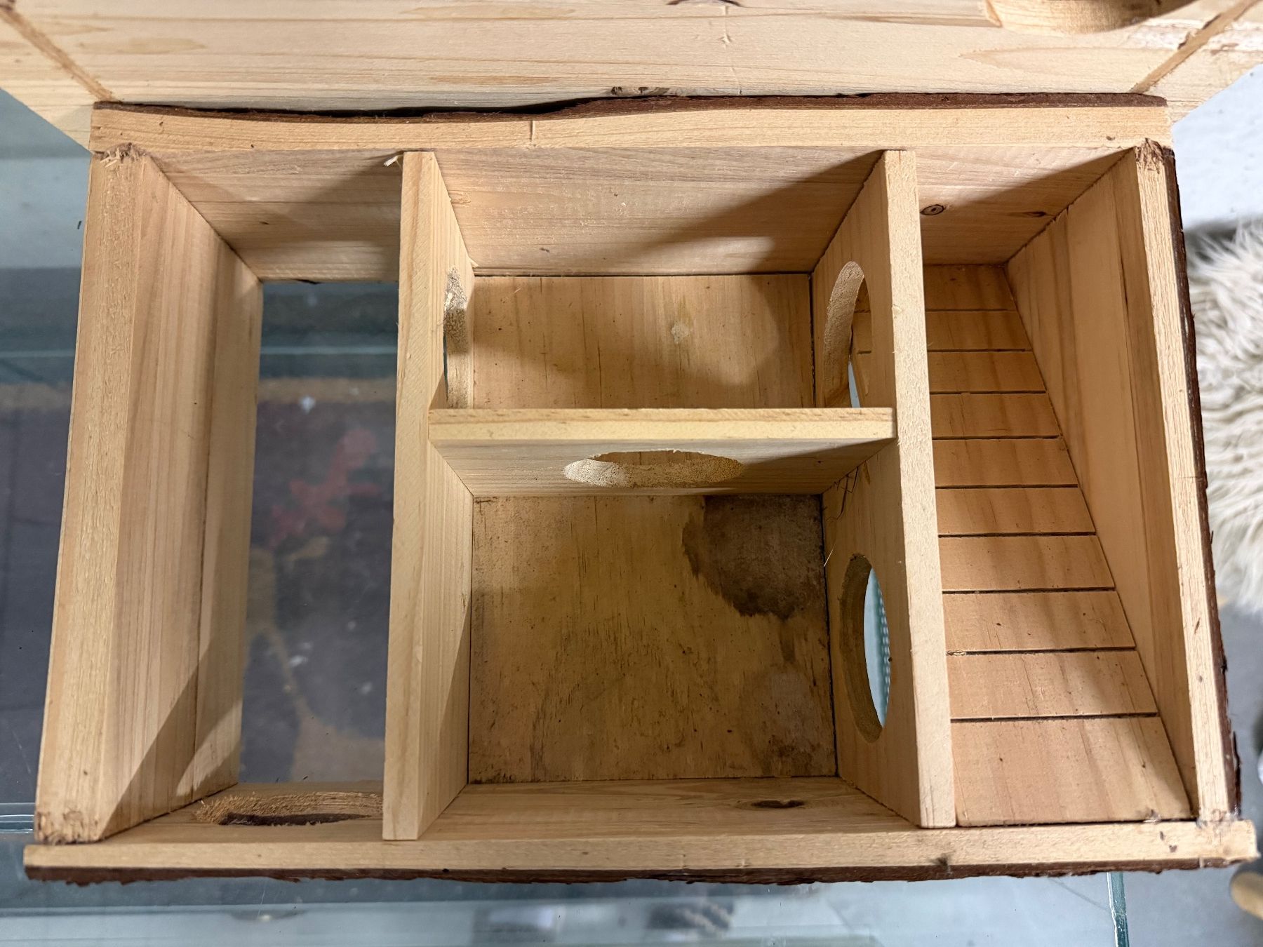 Gabbie, trasporto & Sicurezza: Nagerhaus aus Holz – Usato da Meilen venduto da ninoushka 1