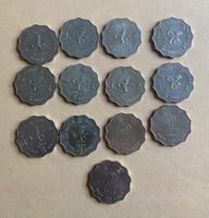 Pièce Hong Kong 2 Dollar différentes années