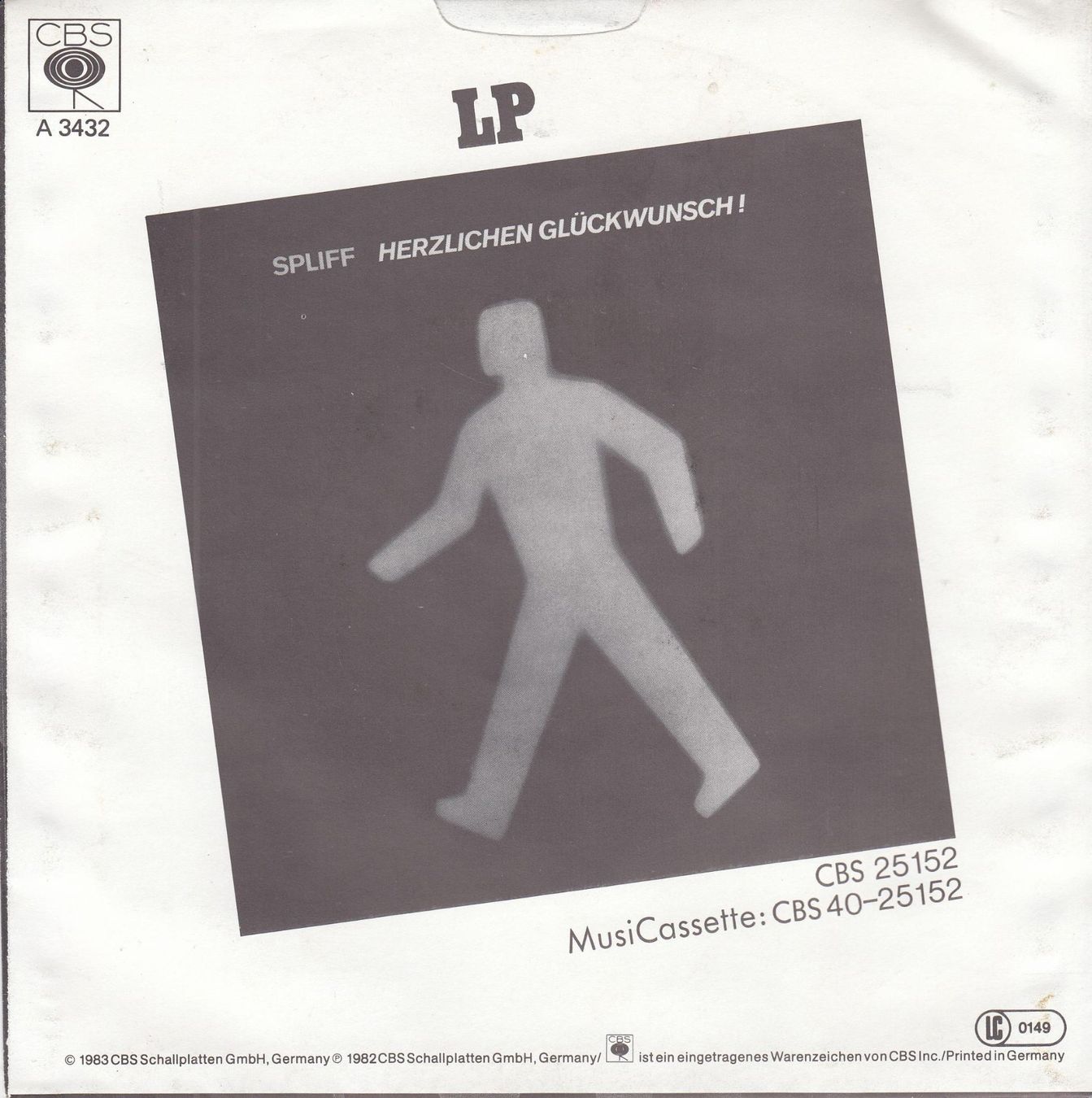 Schallplatten: Spliff Vinyl Single von 1982 – Gebraucht aus Volketswil von Abcrecords 1