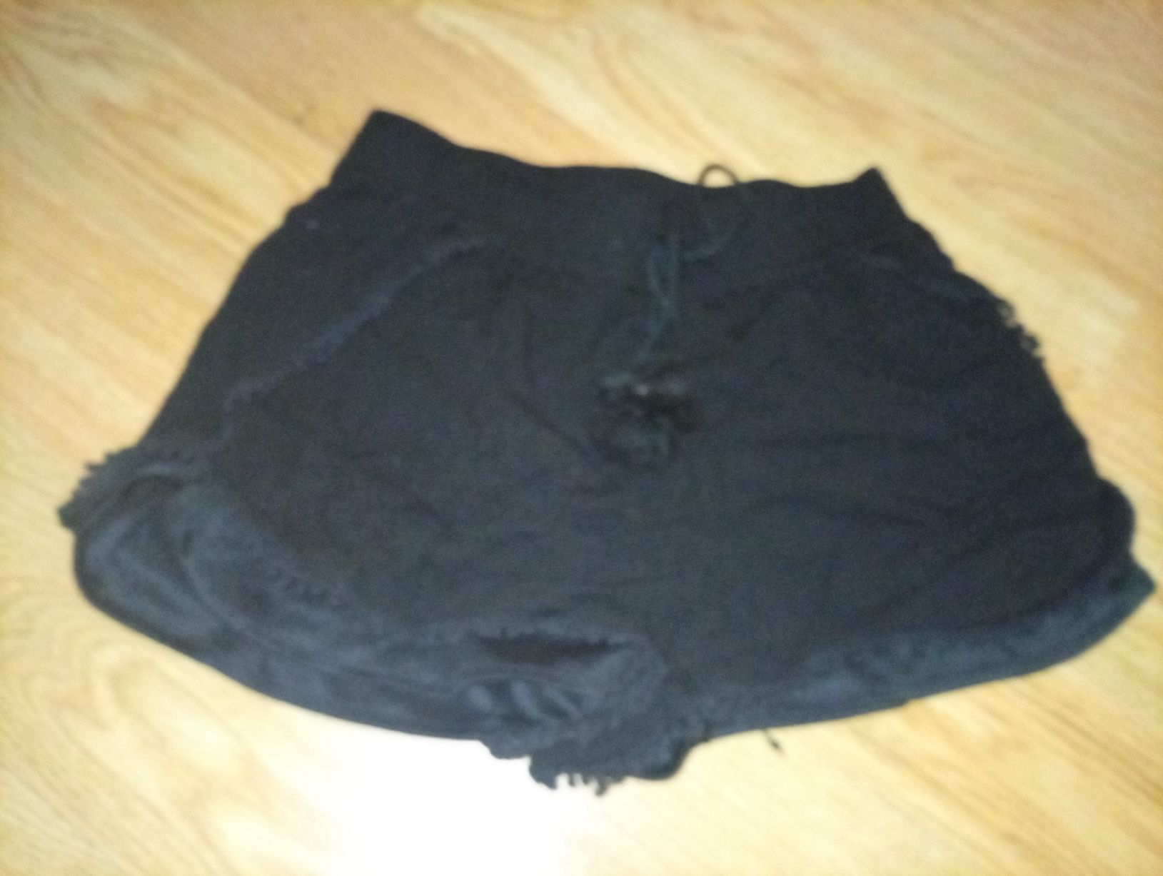 Pantalons: Kurze Hose Damen Schwarz Grösse 164  – D'occasion à Worben par ersa01 3