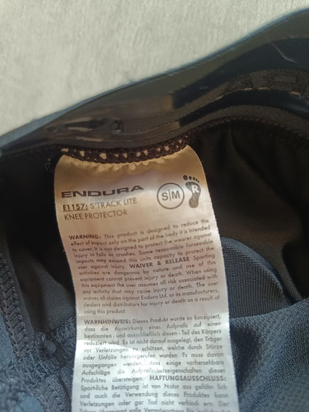 Endura Protezioni & Imbottiture: Ginocchiere Endura S/M usate – Usato da Dino venduto da bin_2zfr 2
