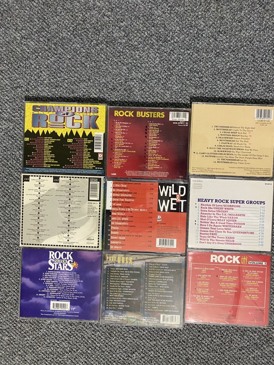 CDs: 23 CD Sampler, Hard and Heavy Rock – Gebraucht aus Diessbach b. Büren von cowansville 1