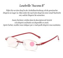 Lesebrille Ascona B Rot +1.0