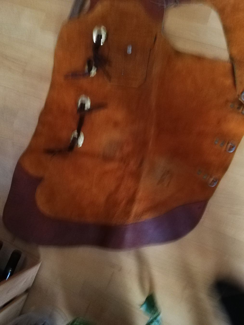Hosen: Western Chaps Leder hellbraun mit Conchos gebraucht – Gebraucht aus Luzern von Amenophis1 7