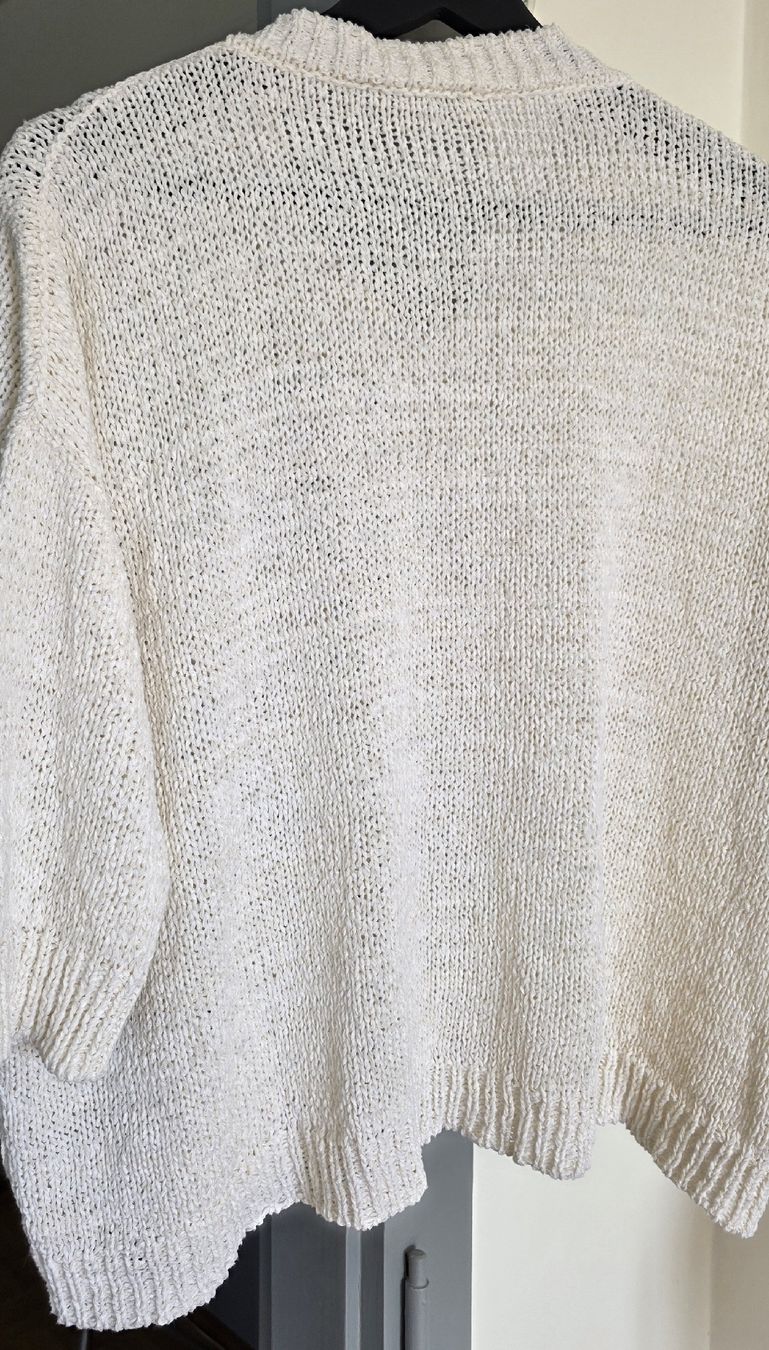 Pullover & Sweatshirts: Pull col V  blanc – Gebraucht aus Yverdon-les-Bains von van_dq65 7