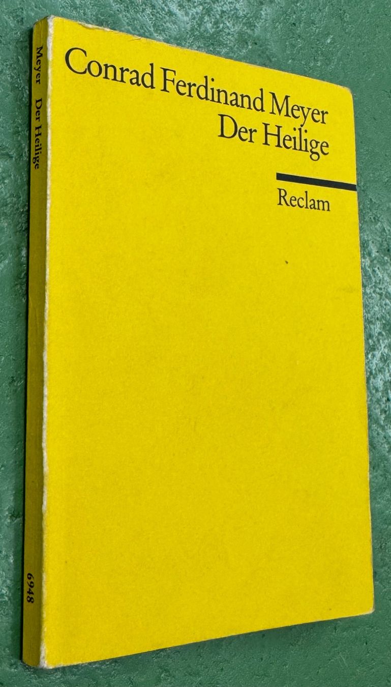 Libri: Conrad Ferdinand Meyer: Der Heilige – Usato da Basel venduto da Ostschweiz06