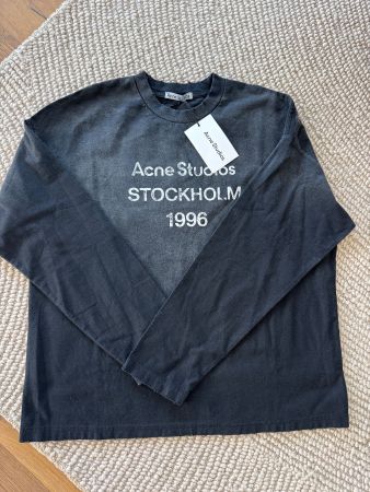 Acne Studios Longsleeve Gr. M, Farbe schwarz