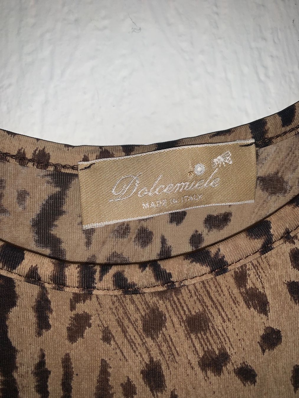 Top: Top léopard 🐆 Dolcemiele taille M – Usato da Lausanne venduto da Xiaoxi 6
