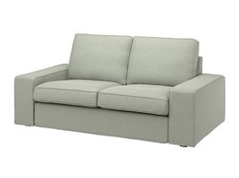 KIVIK Bezug 2er-Sofa, Gunnared hellgrün
