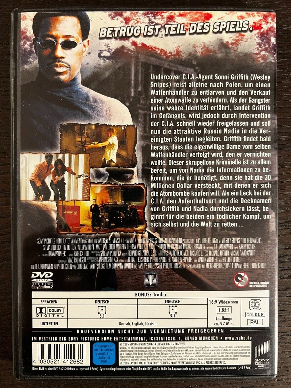 Tutti i DVDs: The Detonator – Usato da Zürich venduto da FilmFreunde 1
