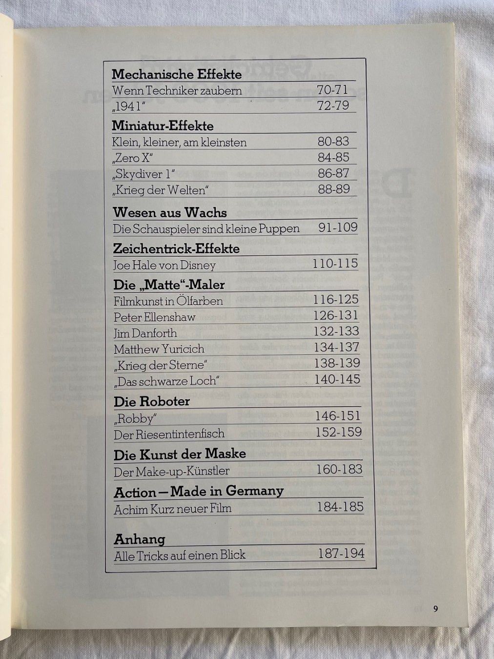 Bücher: Filmbuch Die Tricks – Gebraucht aus Unterentfelden von Space463 2