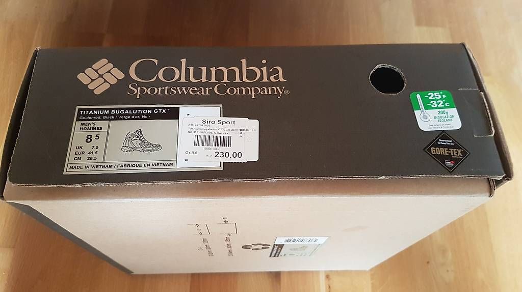 Columbia Scarpe da uomo: Herren-Wanderschuh Columbia neu – Nuovo e nell'imballaggio originale da Andelfingen venduto da KovJo 3