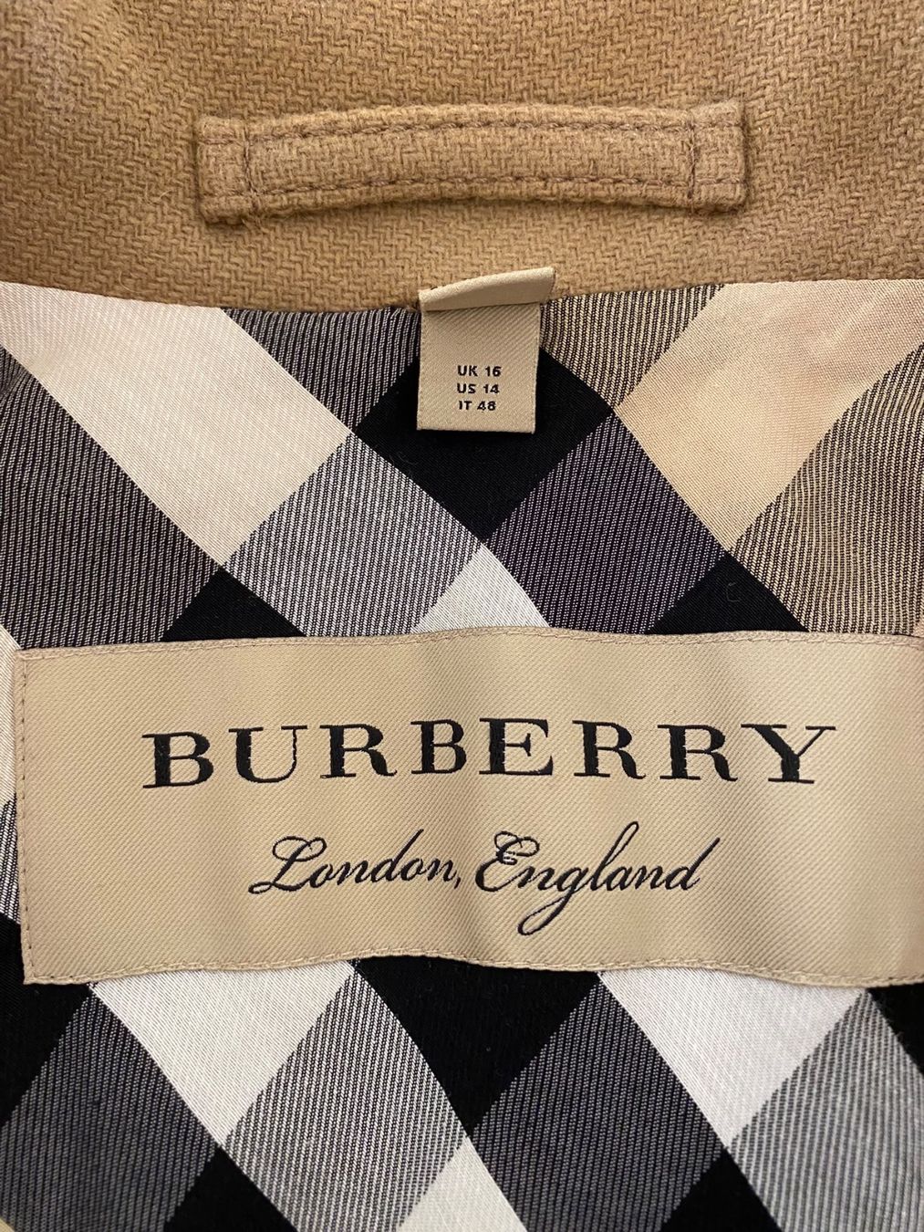 Burberry Cappotti: Burberry Camel Mantel Neu, IT 46 – Nuovo (secondo la descrizione) da Zollikerberg venduto da Baski88 3