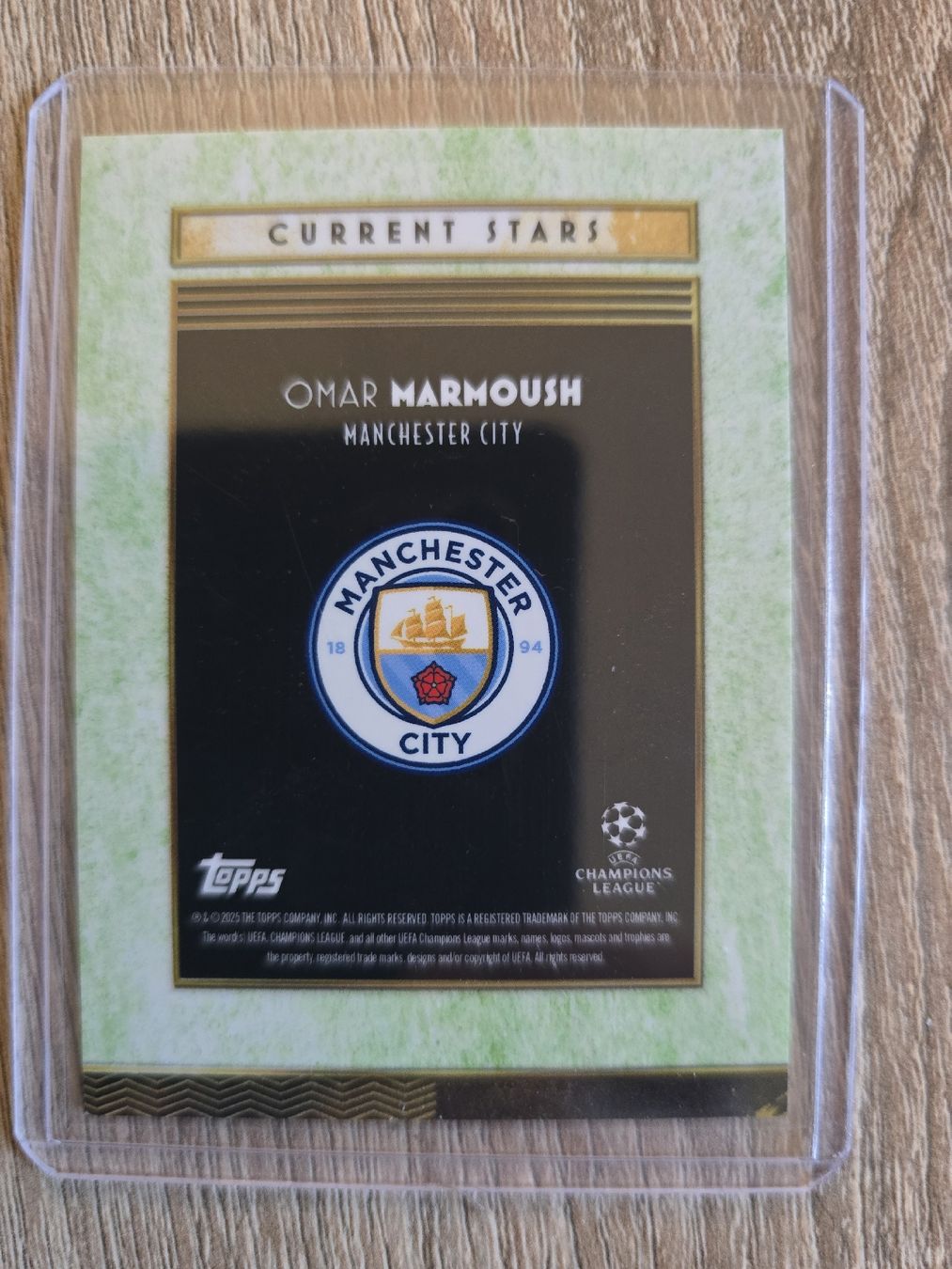 Topps Carte collezionabili: Topps Deco Omar Marmoush /75 Man City – Nuovo (secondo la descrizione) da St. Gallen venduto da SaintCity 1