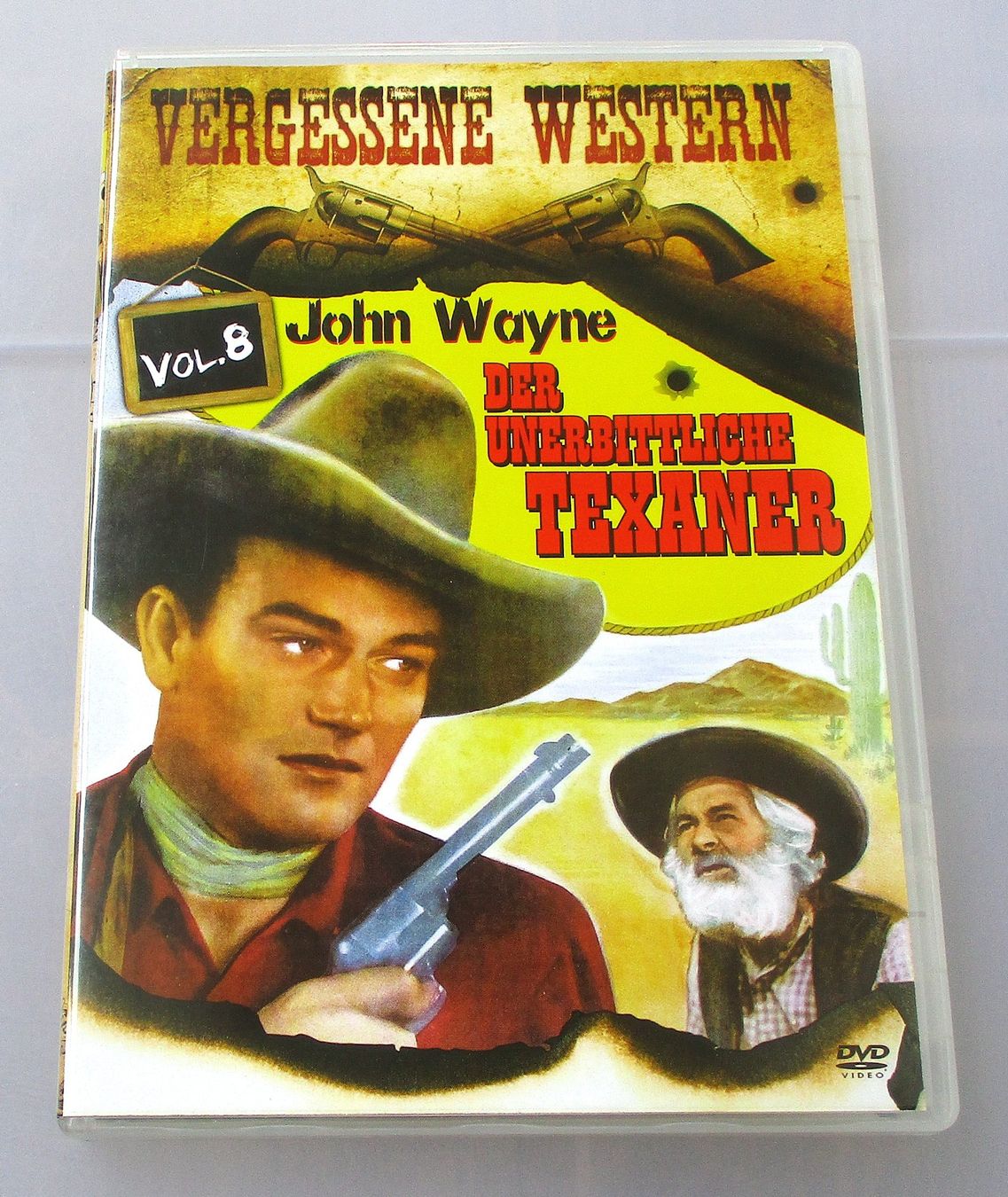 Alle DVDs: DER UNERBITTLICHE TEXANER - John Wayne – Gebraucht aus Wattwil von Muriel10