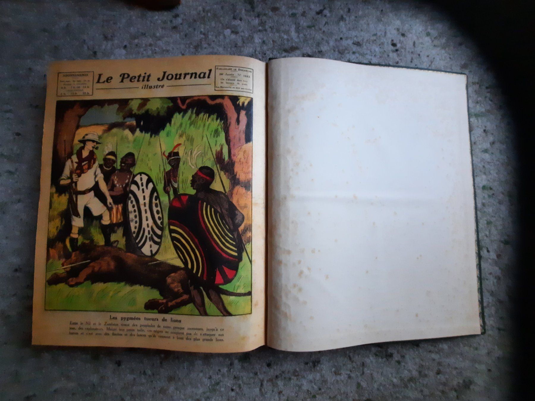 Riviste & Magazine: Le petit journal de 1922 – Usato da Murten venduto da Meryflo 7