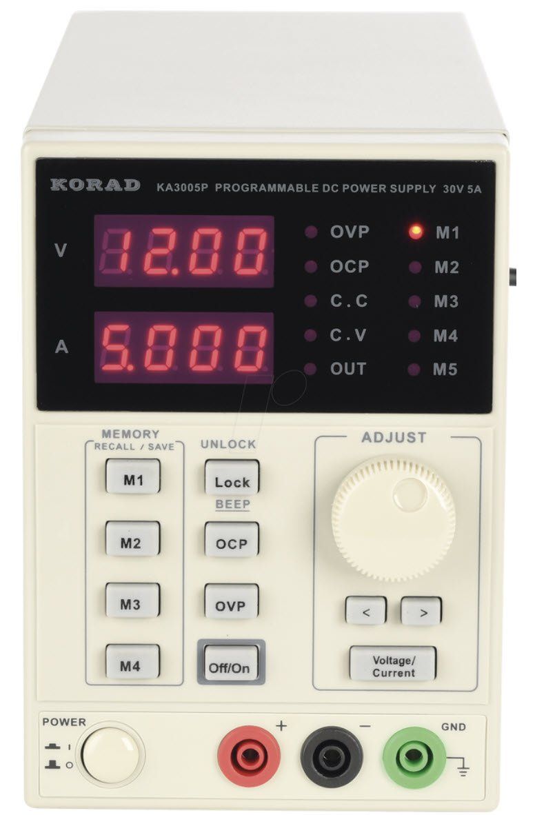 Hameg Misurare: Labornetzgerät, 0 - 30 V, 0 - 5 A, programmierbar, NEU – Nuovo (secondo la descrizione) da Unterengstringen venduto da Tnovus 1
