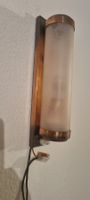 Wandlampe  Glas Art Deco 1920  Wandleuchte