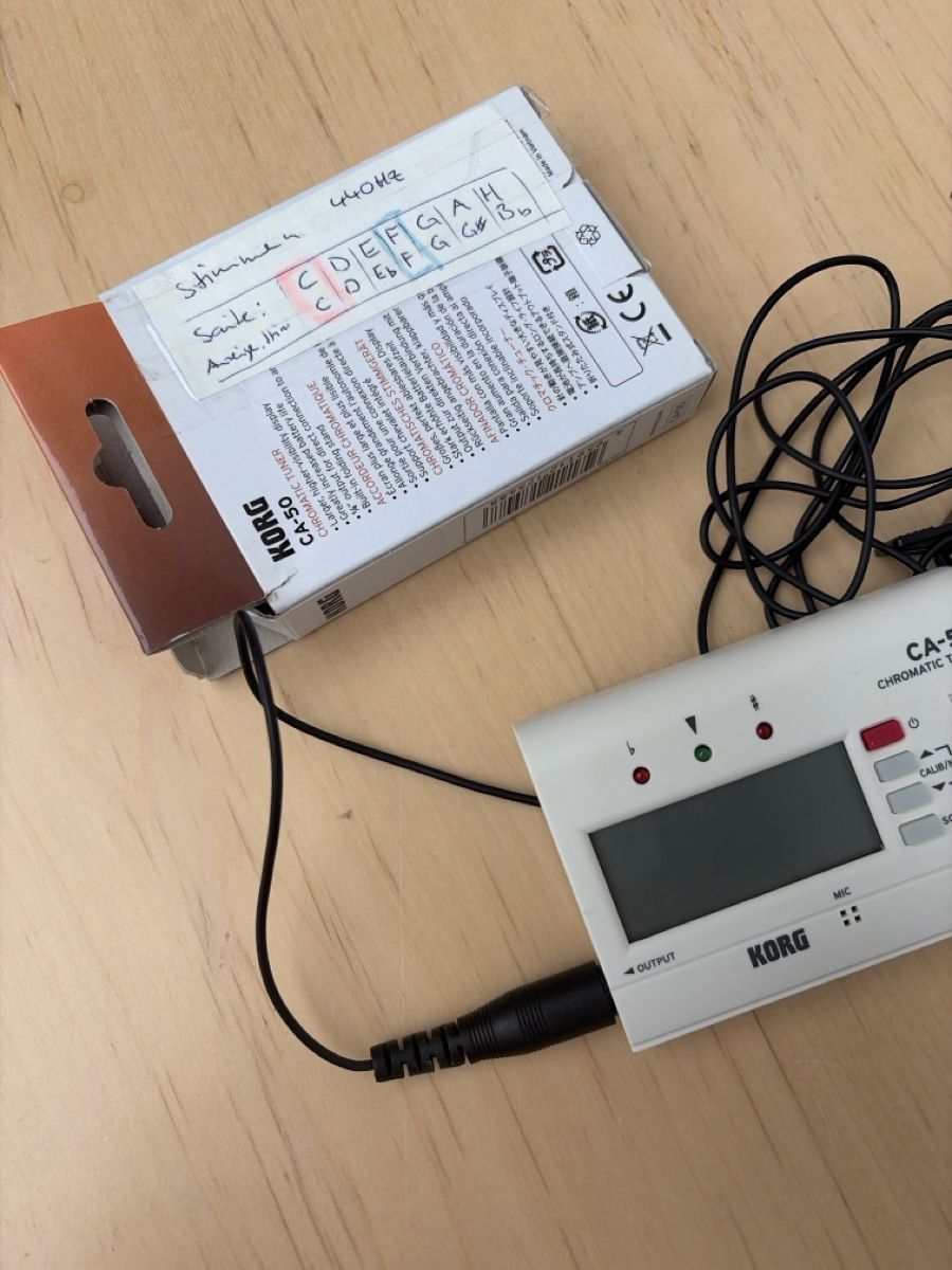 Korg Misurare: Korg CA-50 Stimmgerät – Usato da Gümligen venduto da Nila80 2