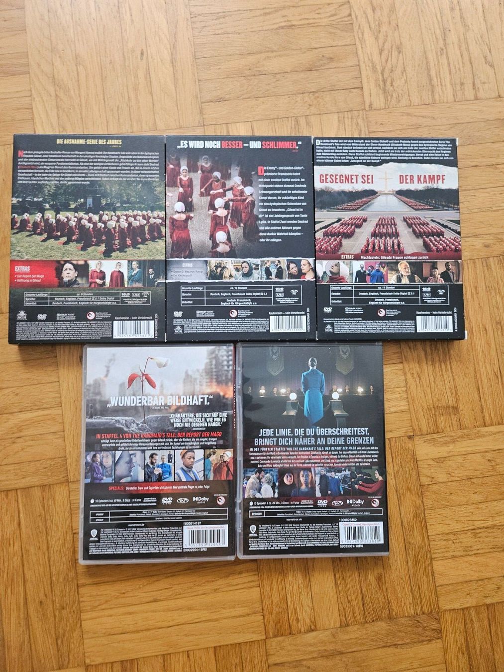 Alle DVDs: Report der Magd Staffel 1-5 DVD – Gebraucht aus Landquart von Spirit6 1