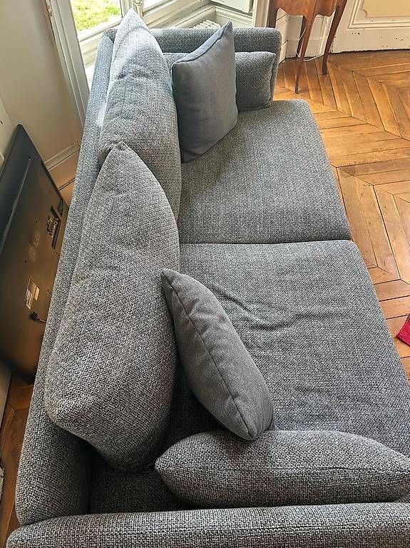 Ikea Divani: Canapé IKEA gris 3 places – Usato da Genève venduto da Antonio237 2