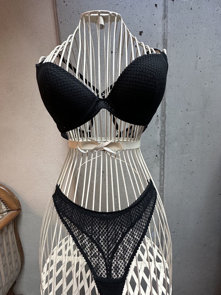 H&M Altra biancheria intima: Schwarzes Dessous-Set mit Spitze, Grösse 36/S - Neuwertig – Usato da Leuk-Stadt venduto da 2thcircle