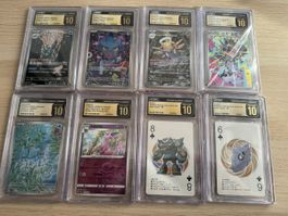Pokemon pristine 10 slabs