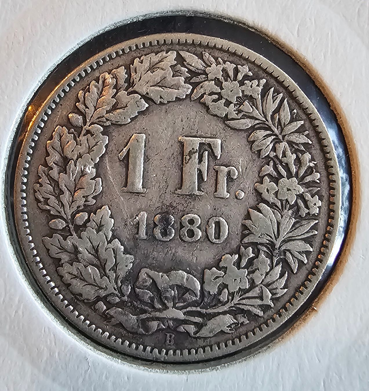Tutti le monete: 1 Franken 1880 s – Usato da Balsthal venduto da mil_js2d
