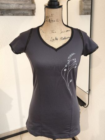 Damen T-Shirt Jack Wolfskin grau Grösse S guter Zustand