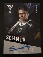 Sandro Schmid - Original signierte Autogrammkarte! 🏒🇨🇭