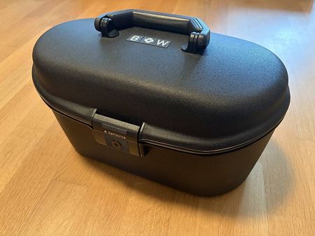 Samsonite Vanity Case Rigide Noir NEUF + 2 Clés Origine