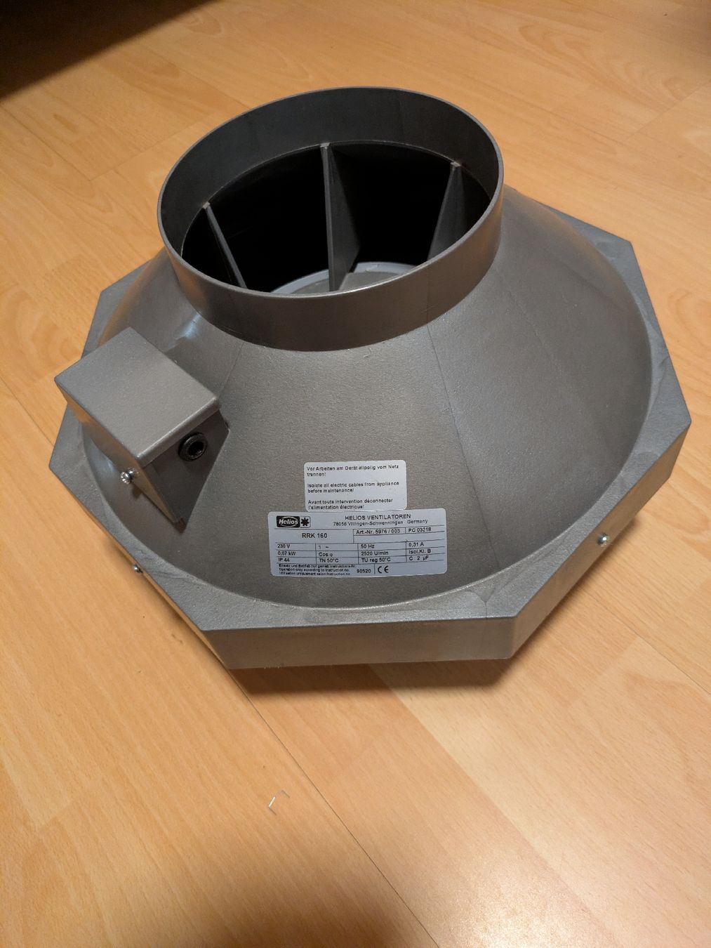 Helios Ventilatoren: Rohrventilator – Neu (gemäss Beschreibung) aus Niederneunforn von Baro6 1