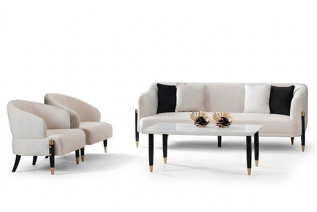 Divani: Sofagarnitur 3+1+1 Sitzer Set Design Sofa Neu Polster Couc – Usato da Zug venduto da jvmoebel-schweiz 1