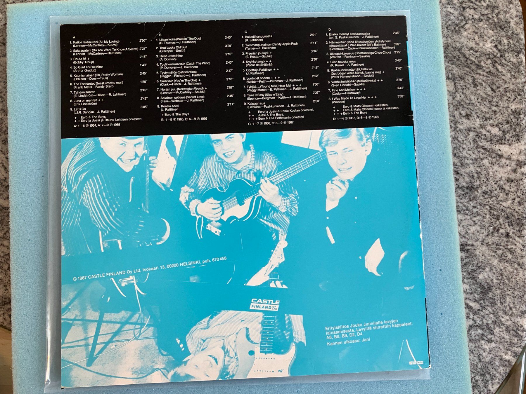 Dischi in vinile: Eero Ja Jussi & The Boys – Usato da Aarwangen venduto da Jukebox3 2